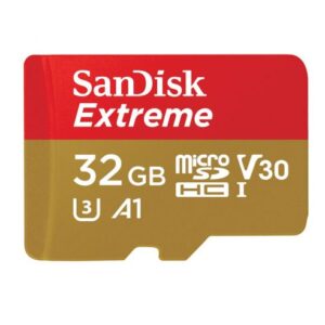 SANDISK EXTREME 32 GB MICROSDHC UHS-I SDSQXAF-032G-GN6MA