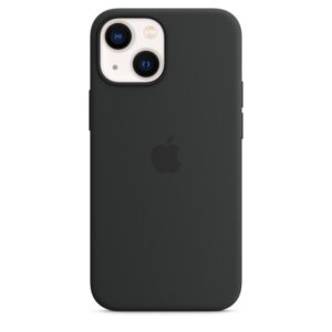 Custodia MagSafe in silicone per iPhone 13 mini - Mezzanotte