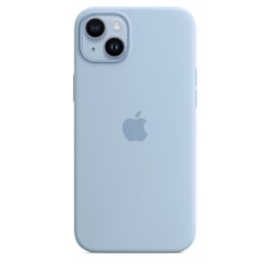 Custodia MagSafe in silicone per iPhone 14 Plus - Blu cielo